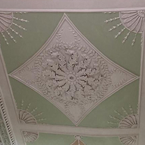 Fine plaster ceiling rose, Georgian in Edinburgh new Town